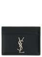 Saint Laurent Black Calfskin Cardholder