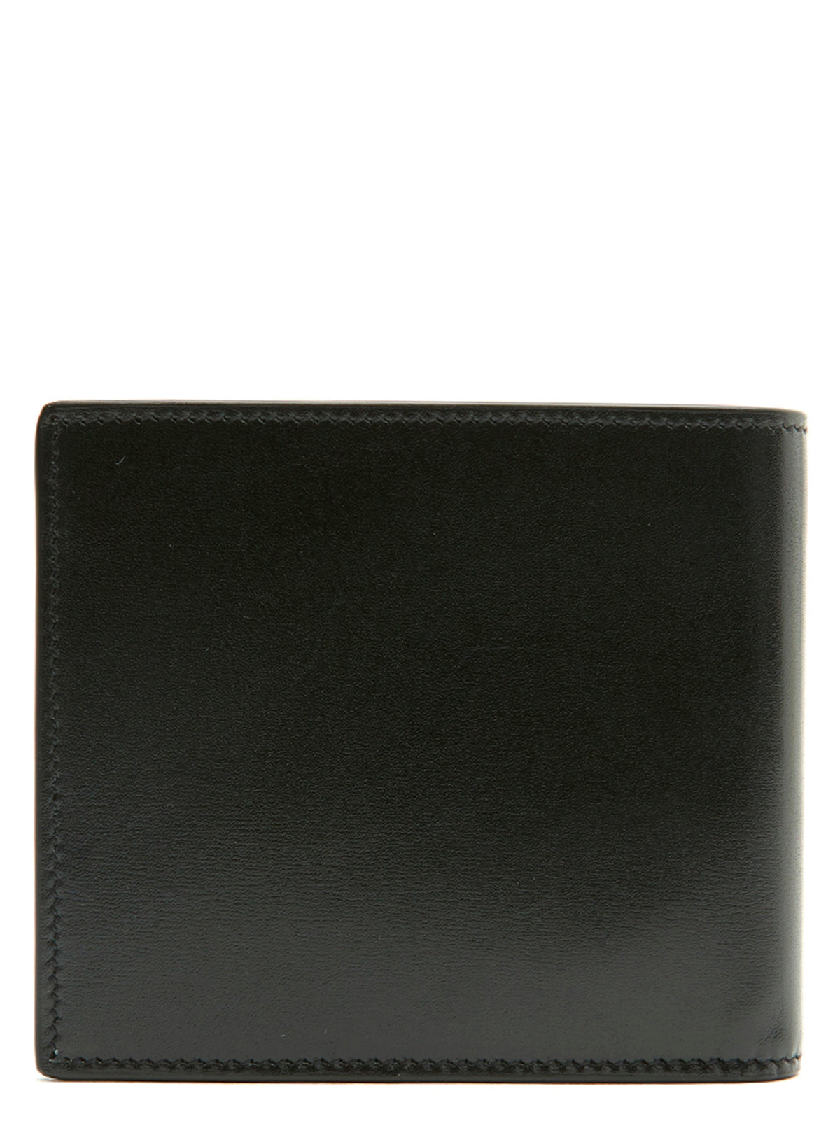 Portefeuille Saint Laurent en cuir noir