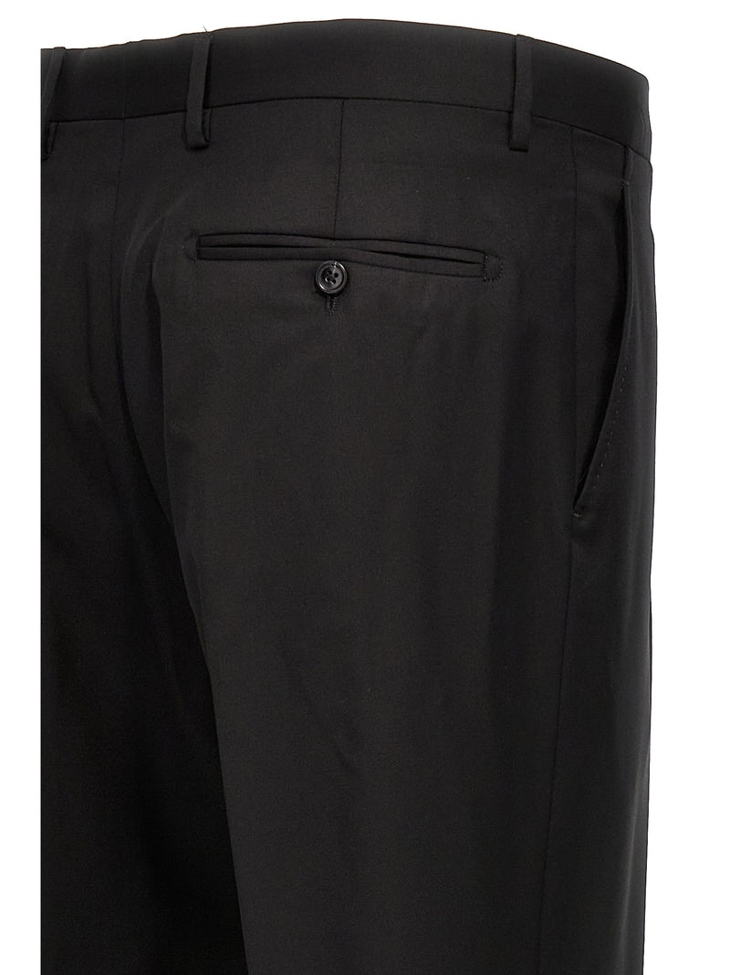 Costume deux pièces Tagliatore noir en laine vierge
