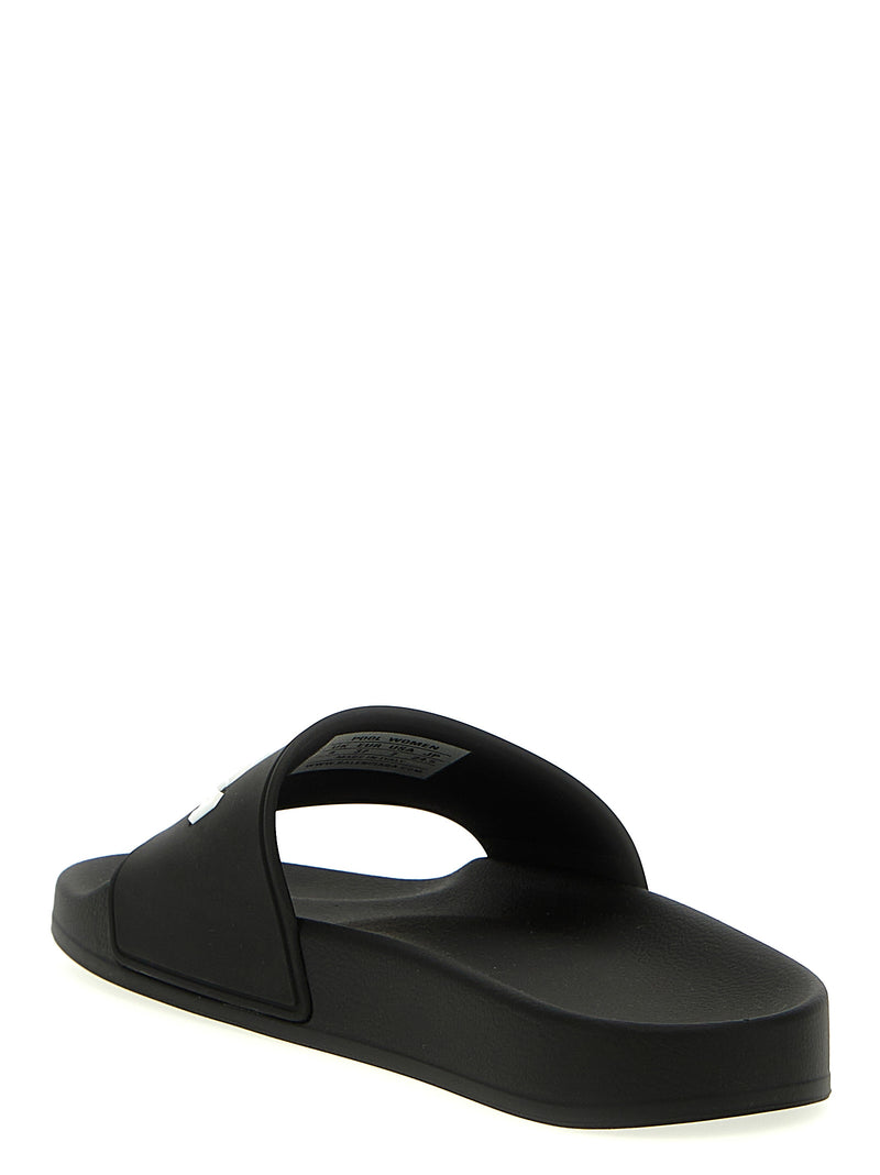 Claquettes Balenciaga bicolores en plastique