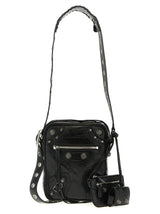 Balenciaga Black Lamb Leather Crossbody Bag
