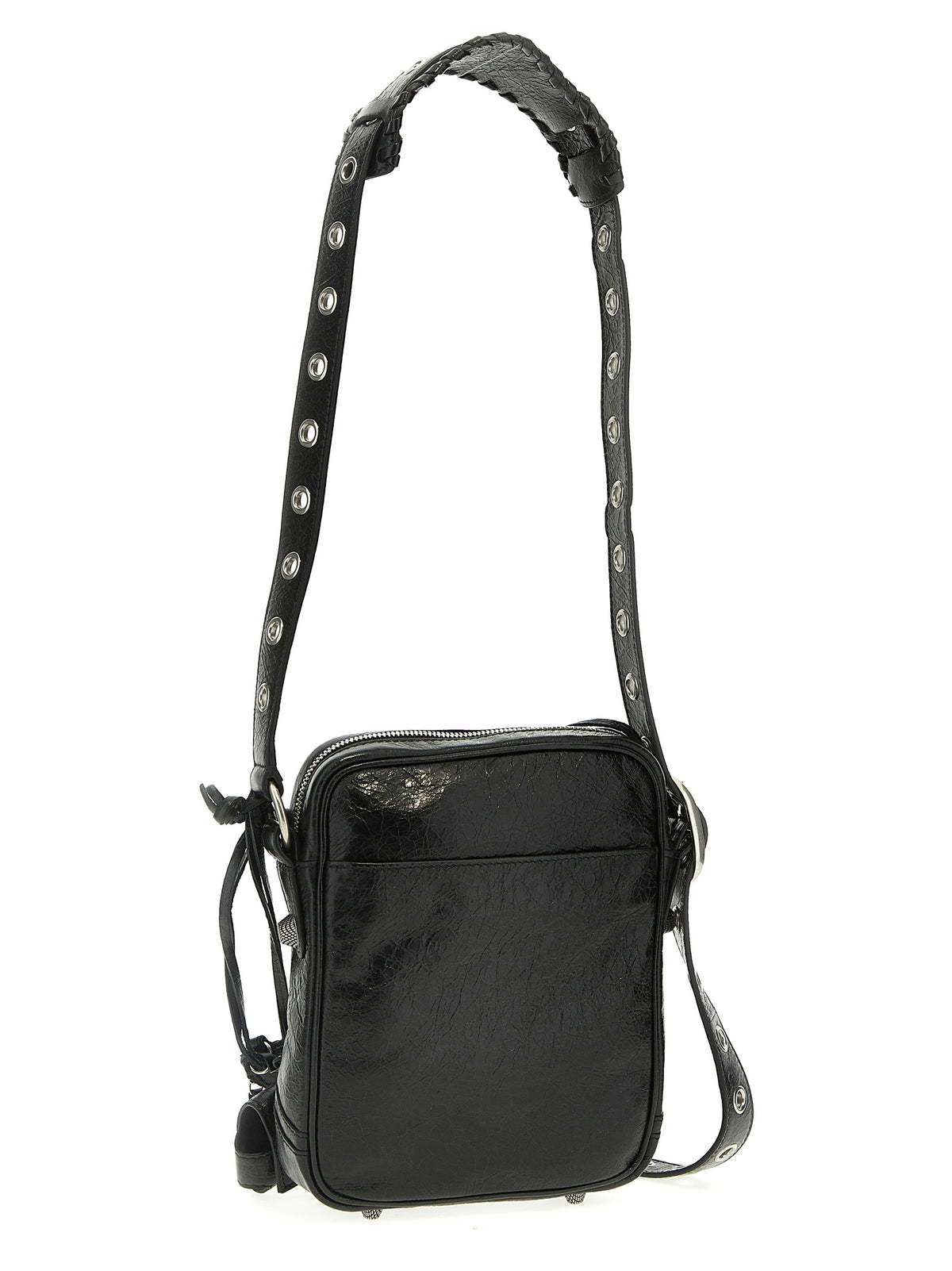 Balenciaga Black Lamb Leather Crossbody Bag
