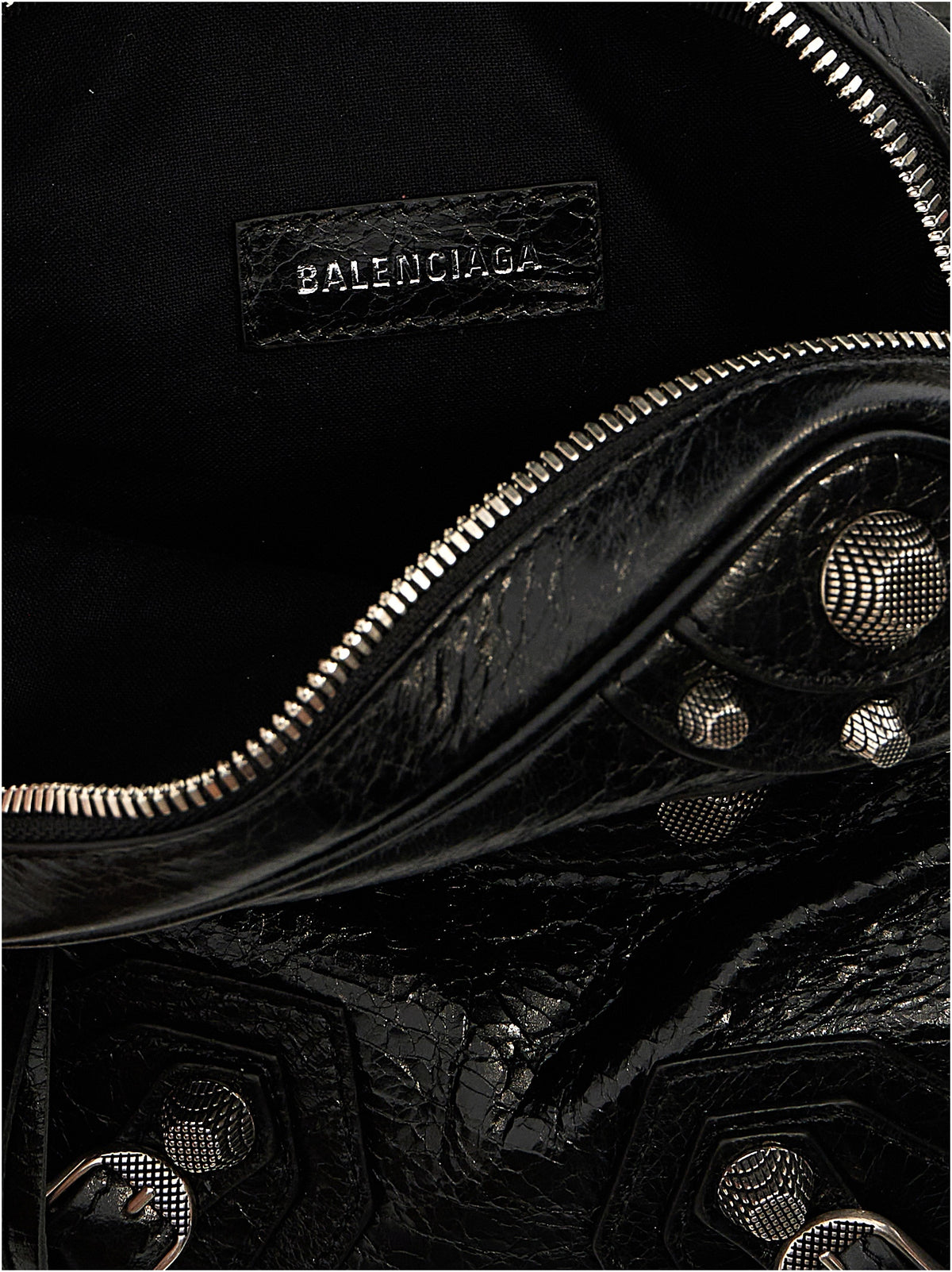Balenciaga Black Lamb Leather Crossbody Bag