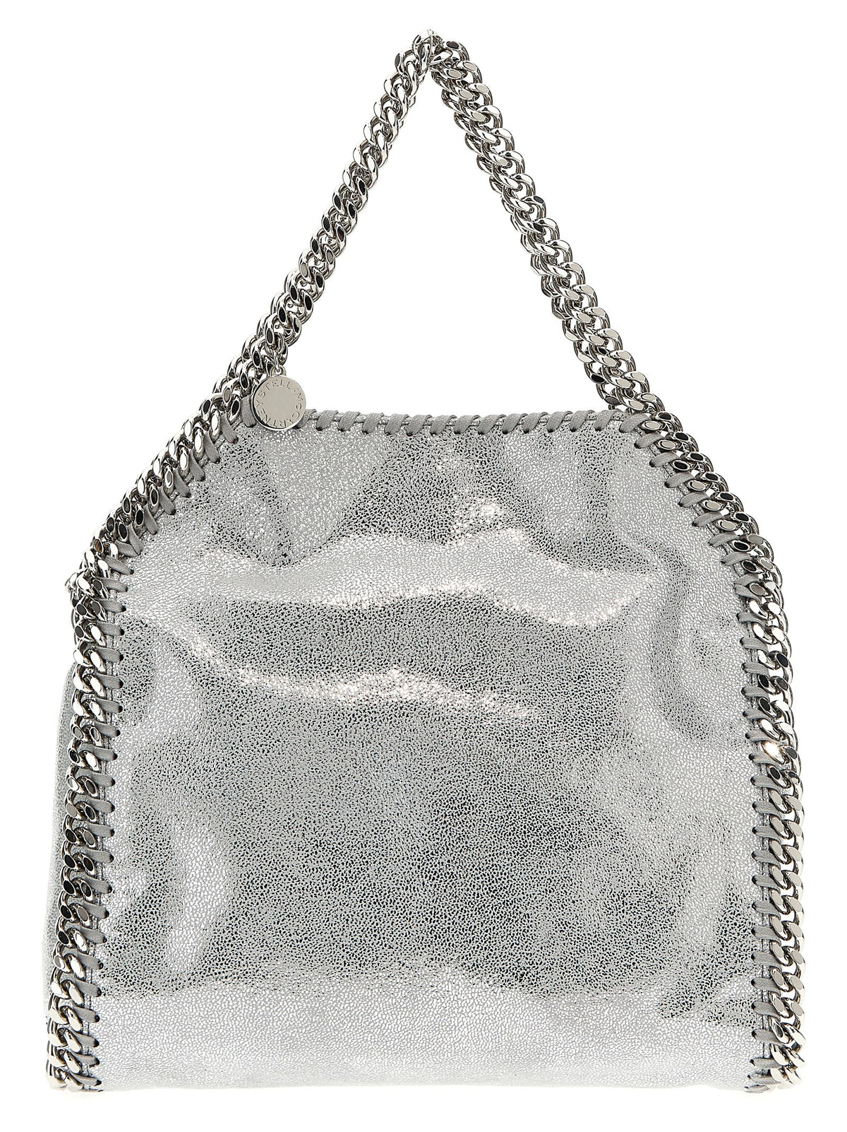 Sac à main Stella McCartney en polyester argenté