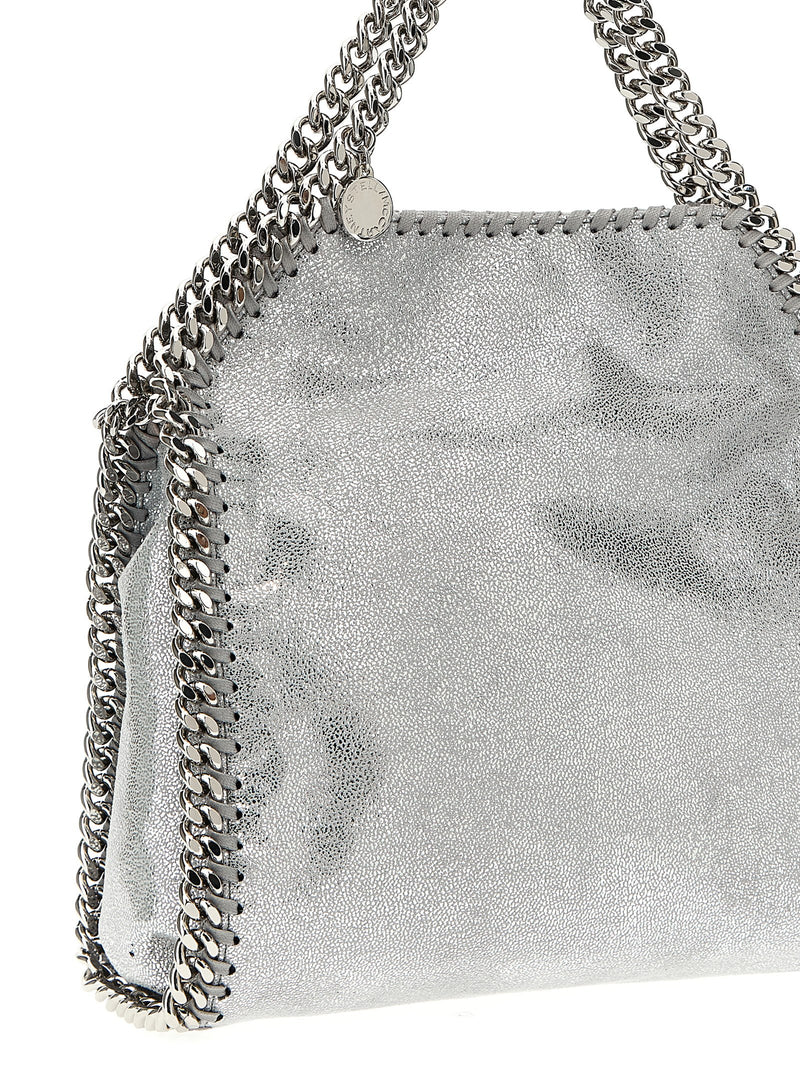 Sac à main Stella McCartney en polyester argenté