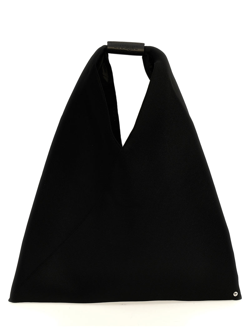 Sac à bandoulière en polyester noir MM6 Maison Margiela