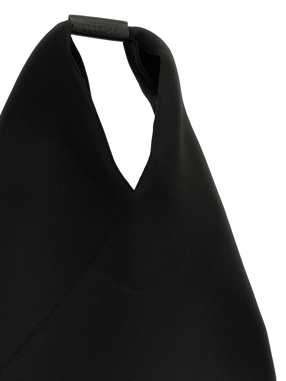 Sac à bandoulière en polyester noir MM6 Maison Margiela