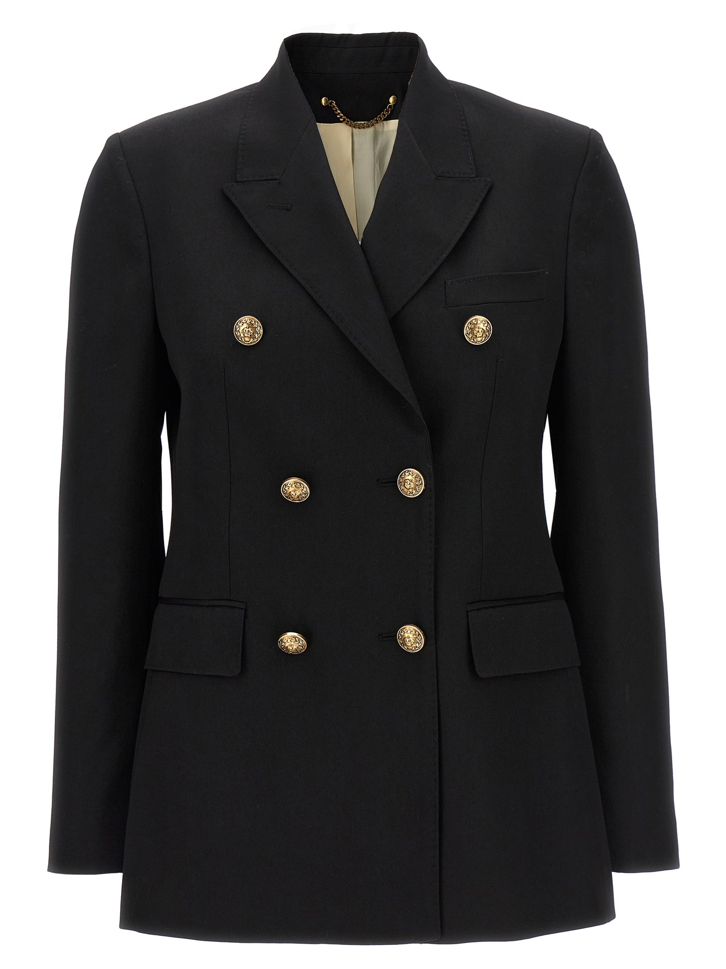 Golden Goose Black Virgin Wool Blazer