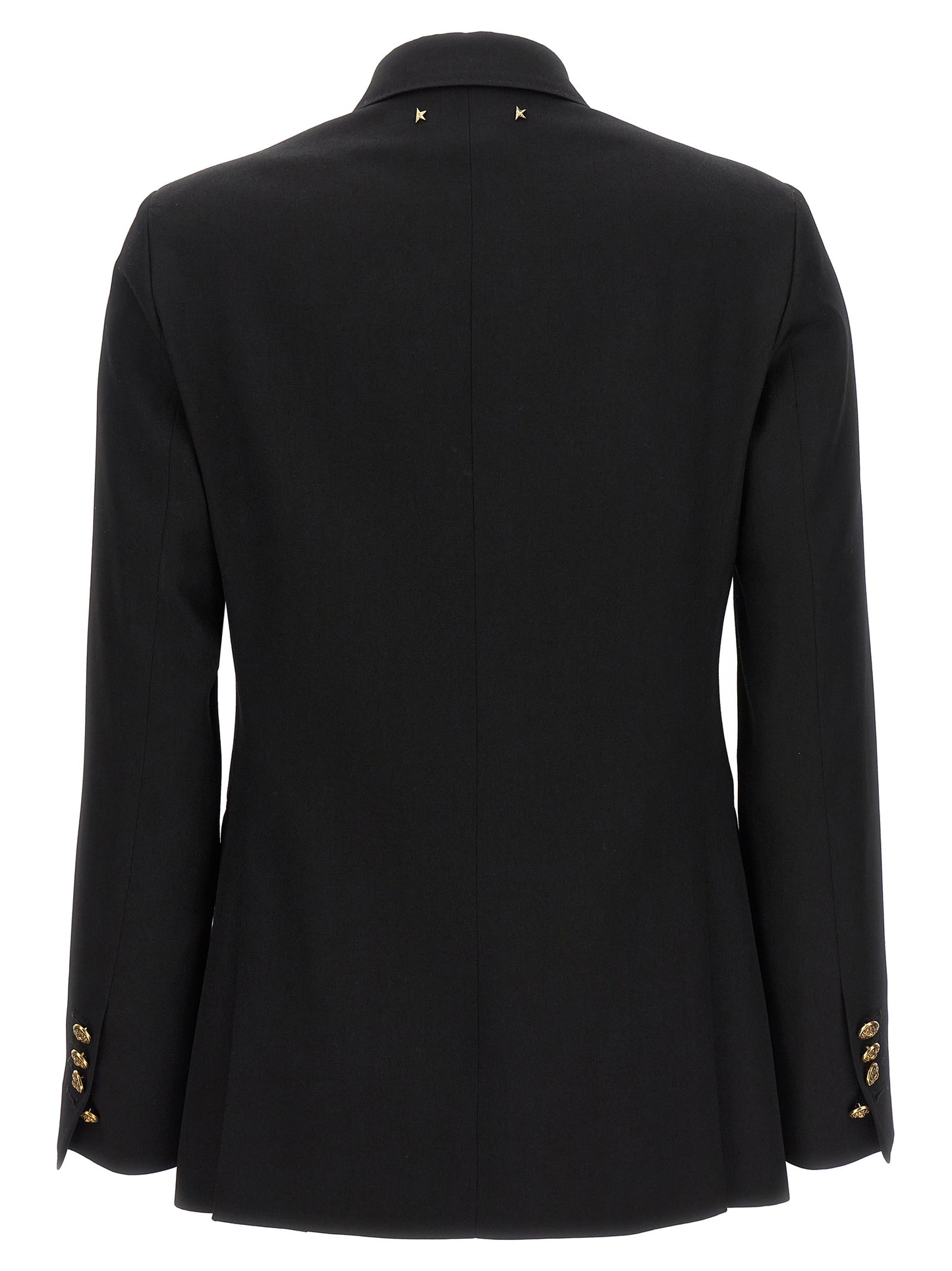 Golden Goose Black Virgin Wool Blazer