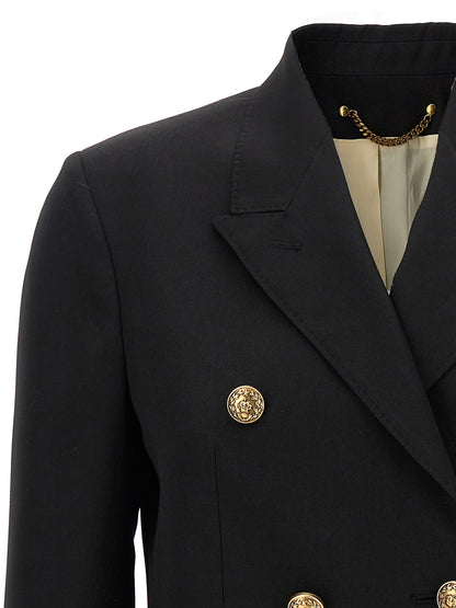 Golden Goose Black Virgin Wool Blazer