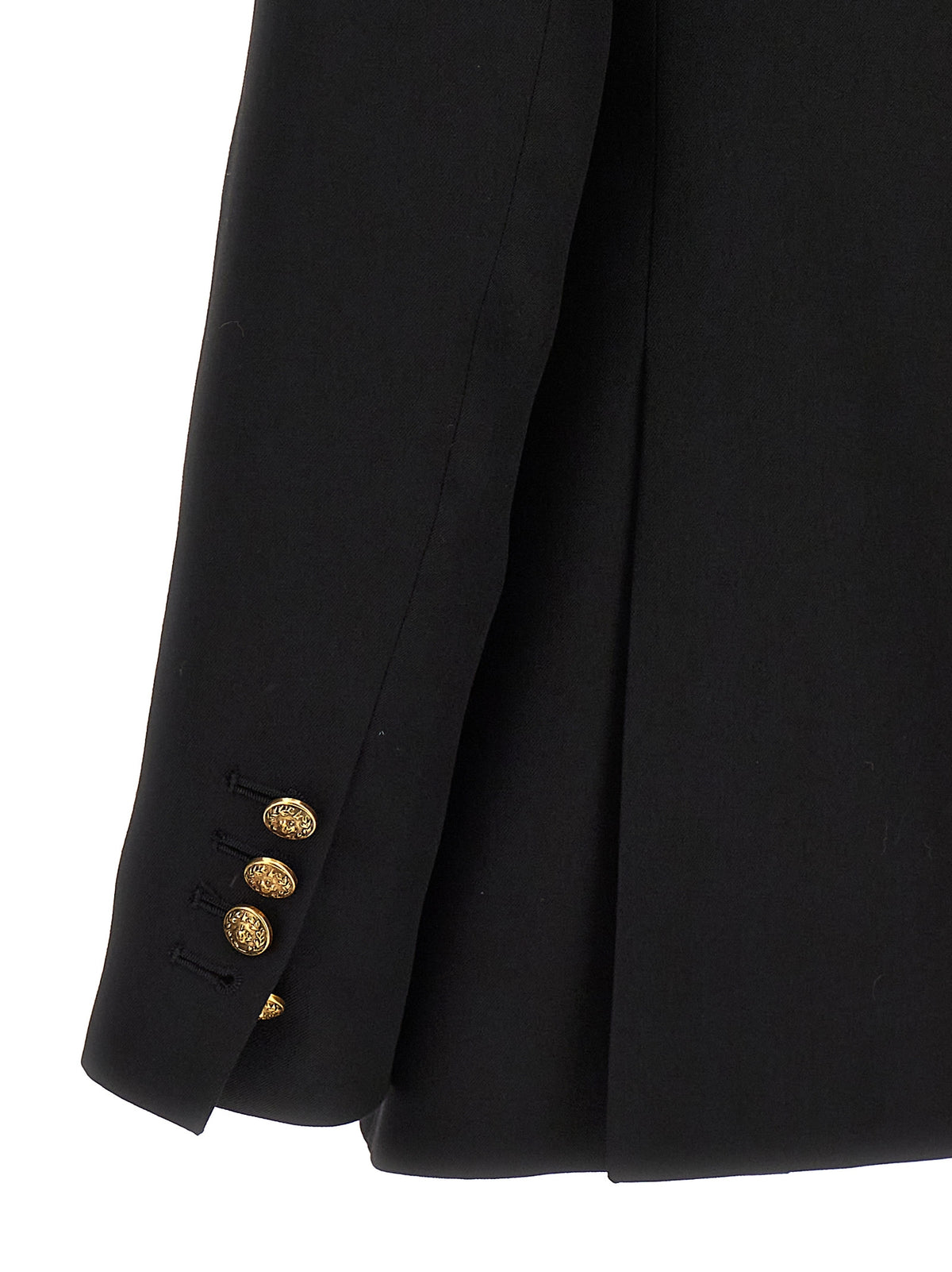 Golden Goose Diva Black Virgin Wool Blazer