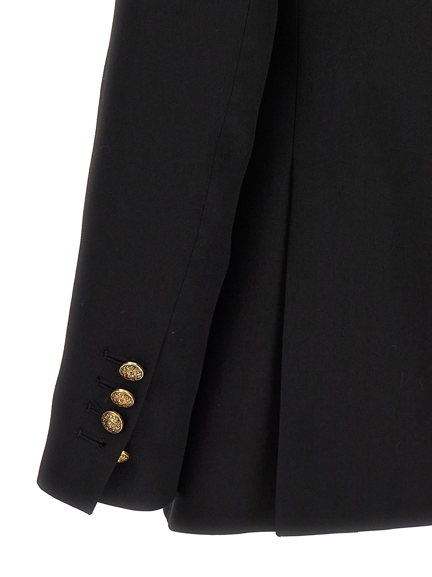 Golden Goose Black Virgin Wool Blazer