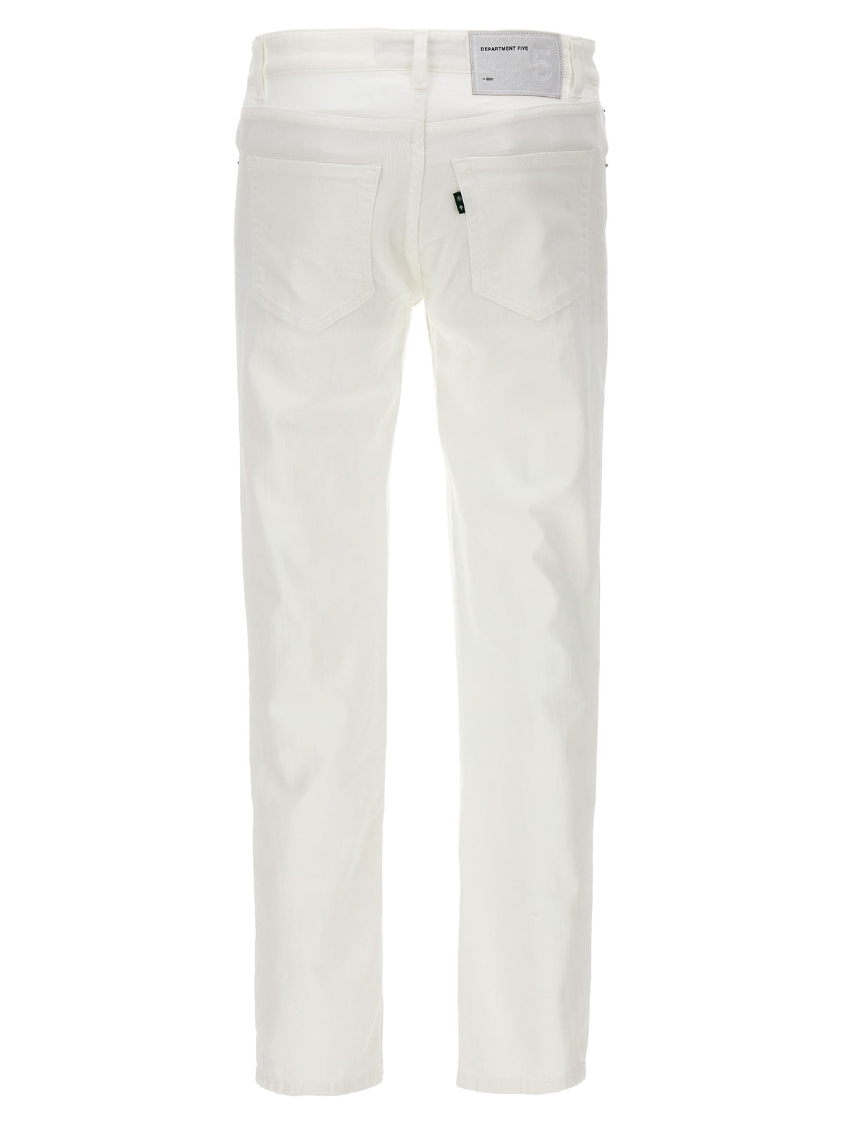 Jean Droit en Coton Blanc Department 5