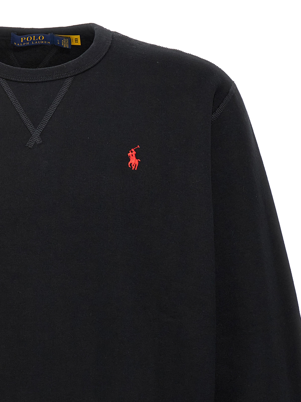 Sweat-shirt en coton noir Polo Ralph Lauren