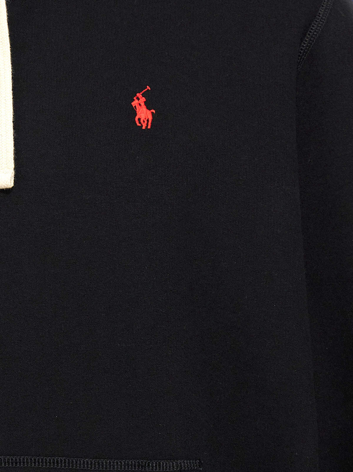 Sweat-shirt en coton noir Polo Ralph Lauren