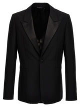 Givenchy Black Wool Blazer - Peak Lapel Double-Breasted
