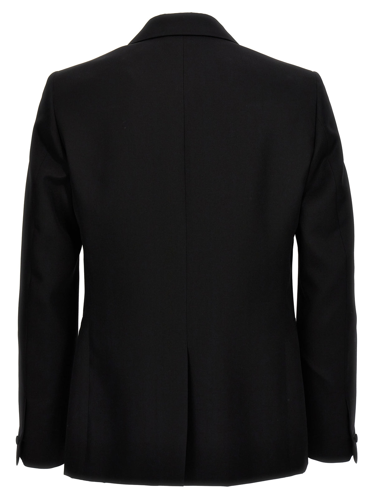 Givenchy Black Wool Blazer - Peak Lapel Double-Breasted