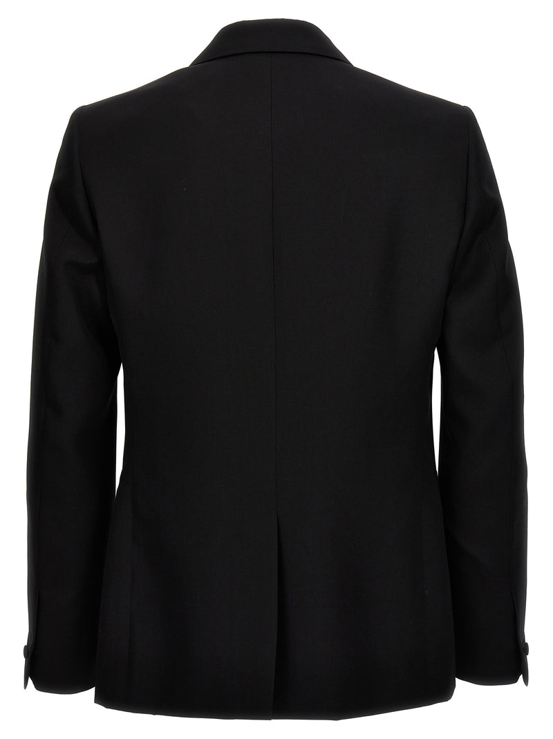 Givenchy Black Wool Blazer - Peak Lapel Double-Breasted