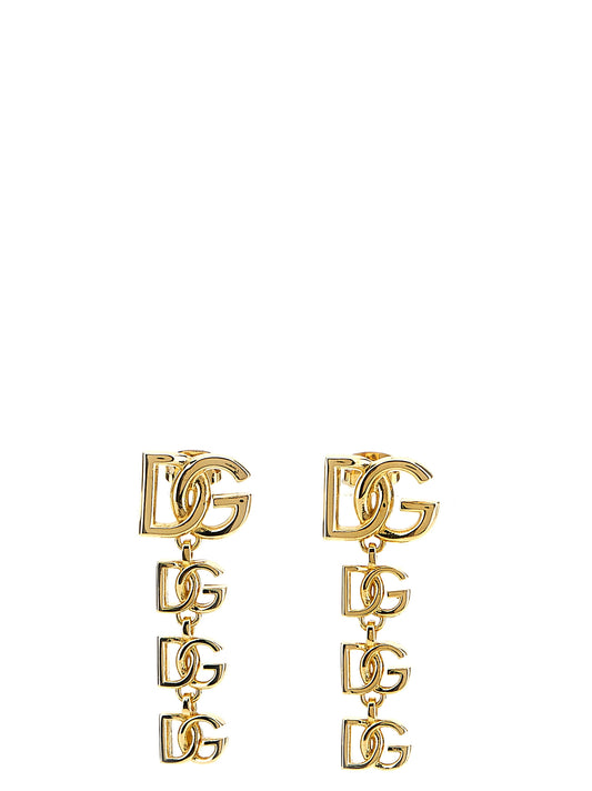 Dolce & Gabbana Gold Brass Earrings