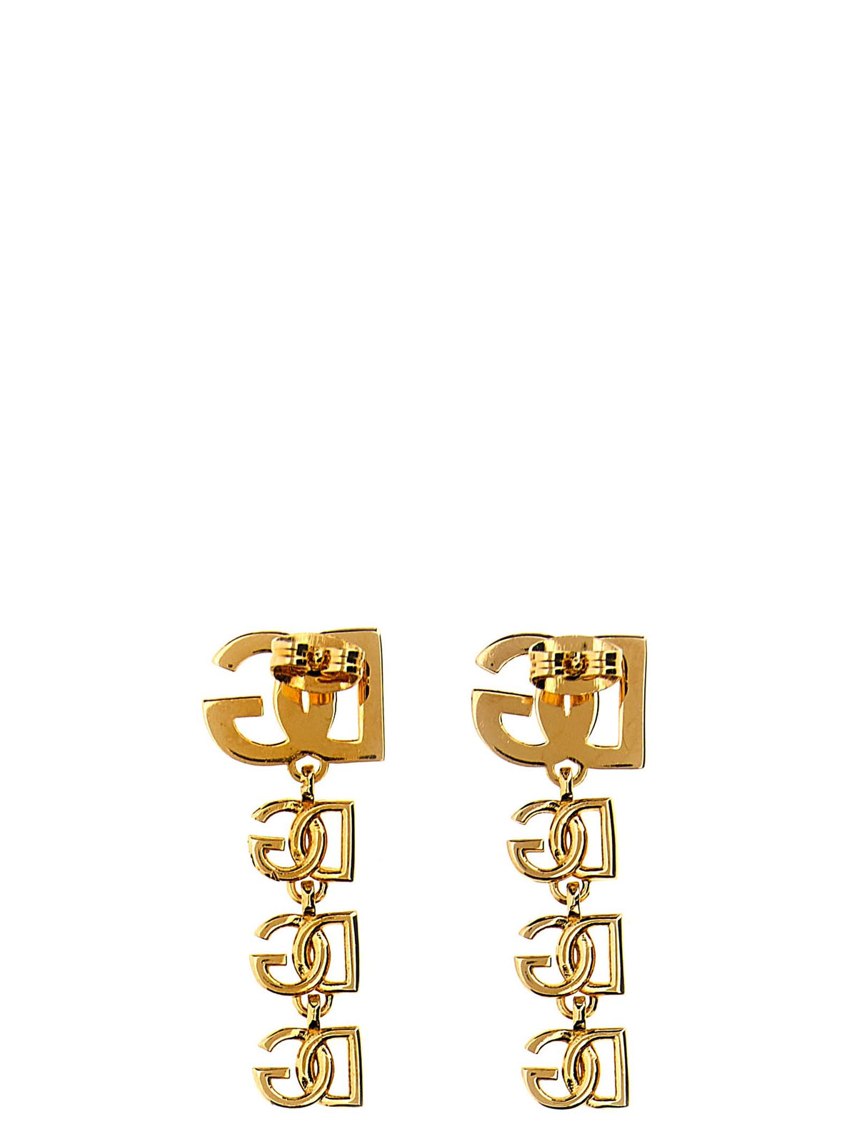 Boucles d'oreilles Dolce & Gabbana en laiton doré