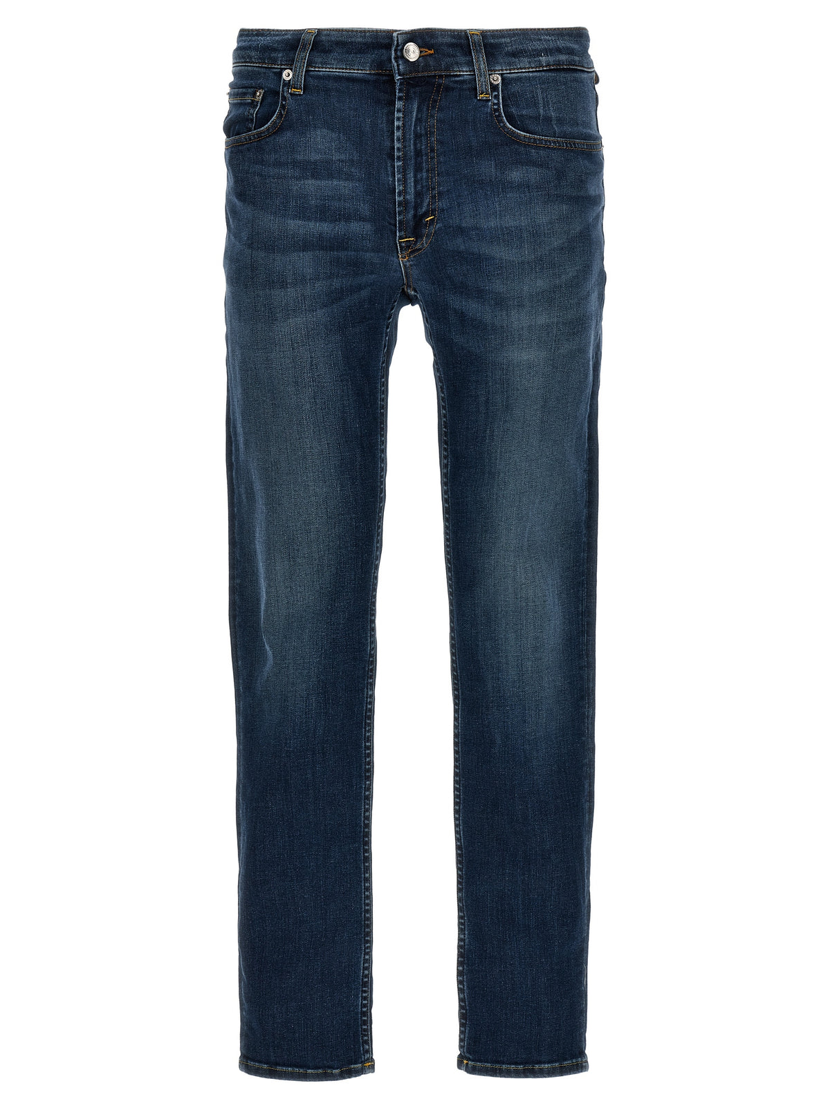 Jean droit en coton bleu Department 5
