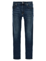 Jean droit en coton bleu Department 5