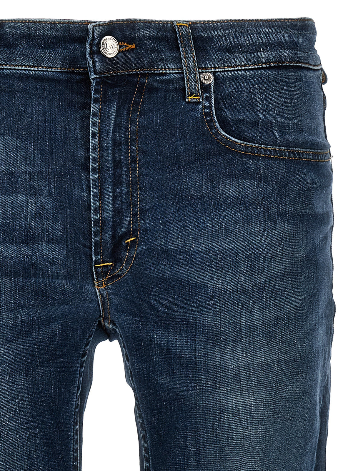 Jean droit en coton bleu Department 5