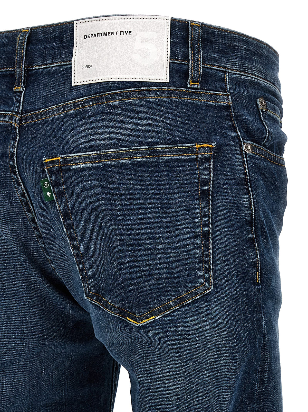 Jean droit en coton bleu Department 5