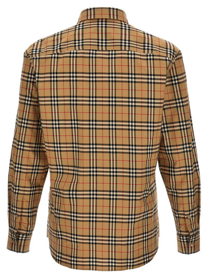 Burberry Simson Beige Cotton Blouse for Men
