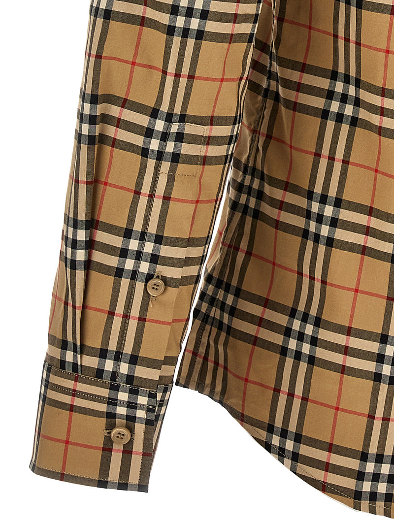 Burberry Simson Beige Cotton Blouse for Men