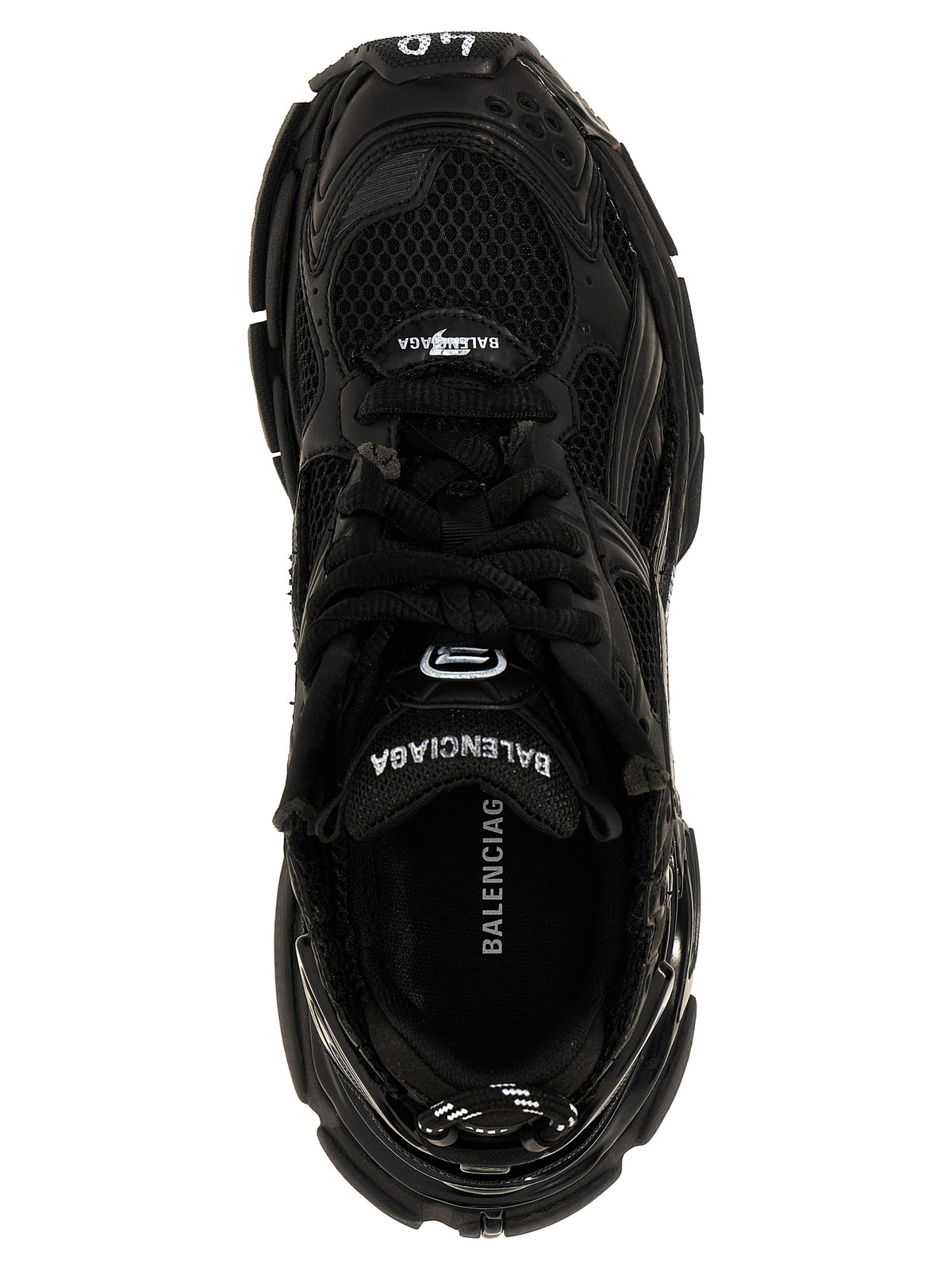 Balenciaga Runner Gradient Black Athletic Sneakers