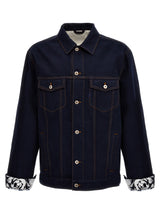 Burberry Blue Cotton Denim Jacket
