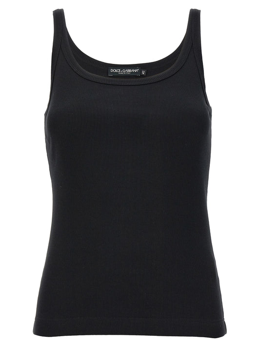 Débardeurs Dolce & Gabbana en coton noir