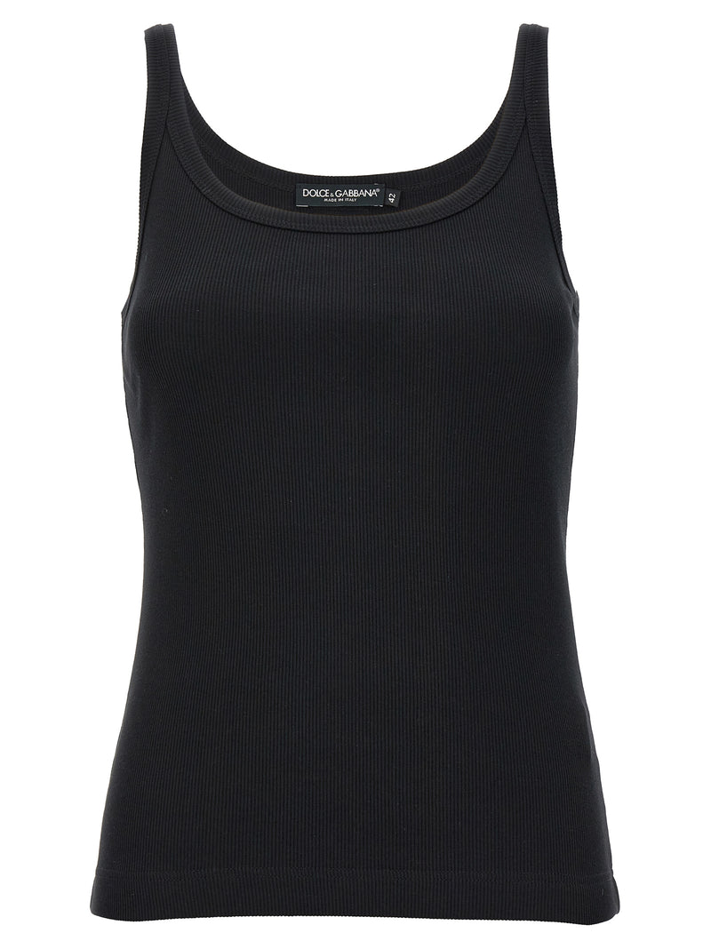 Débardeurs Dolce & Gabbana en coton noir