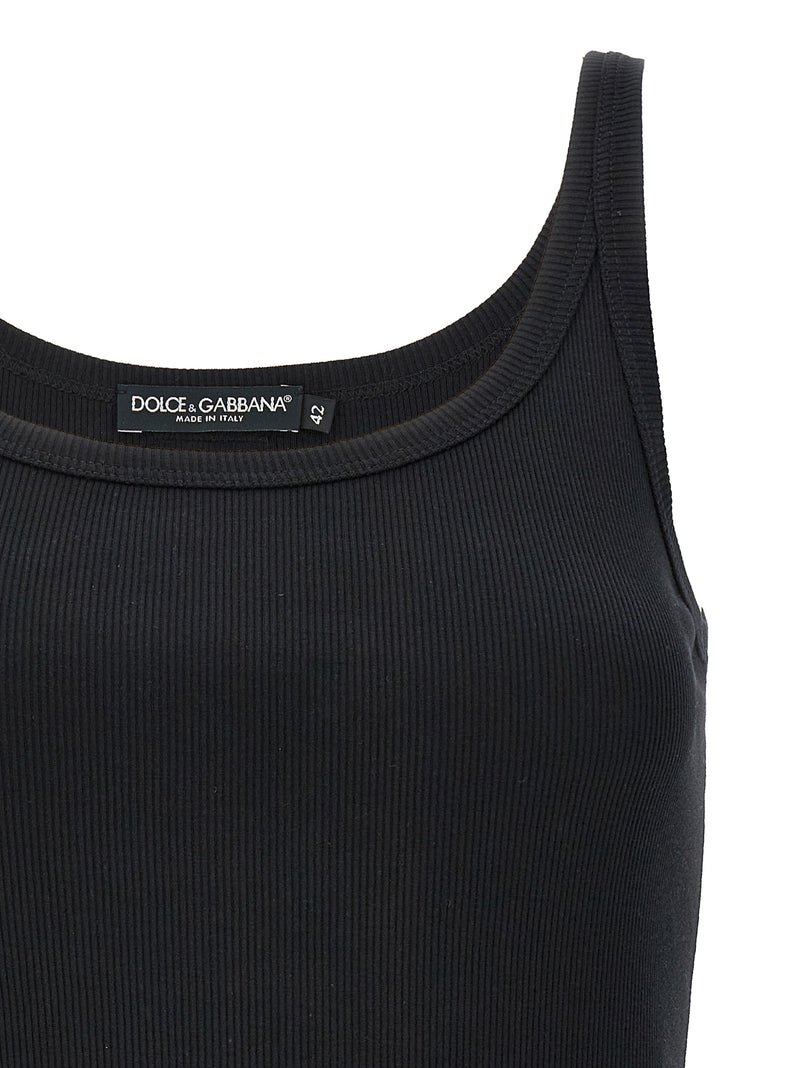 Débardeurs Dolce & Gabbana en coton noir