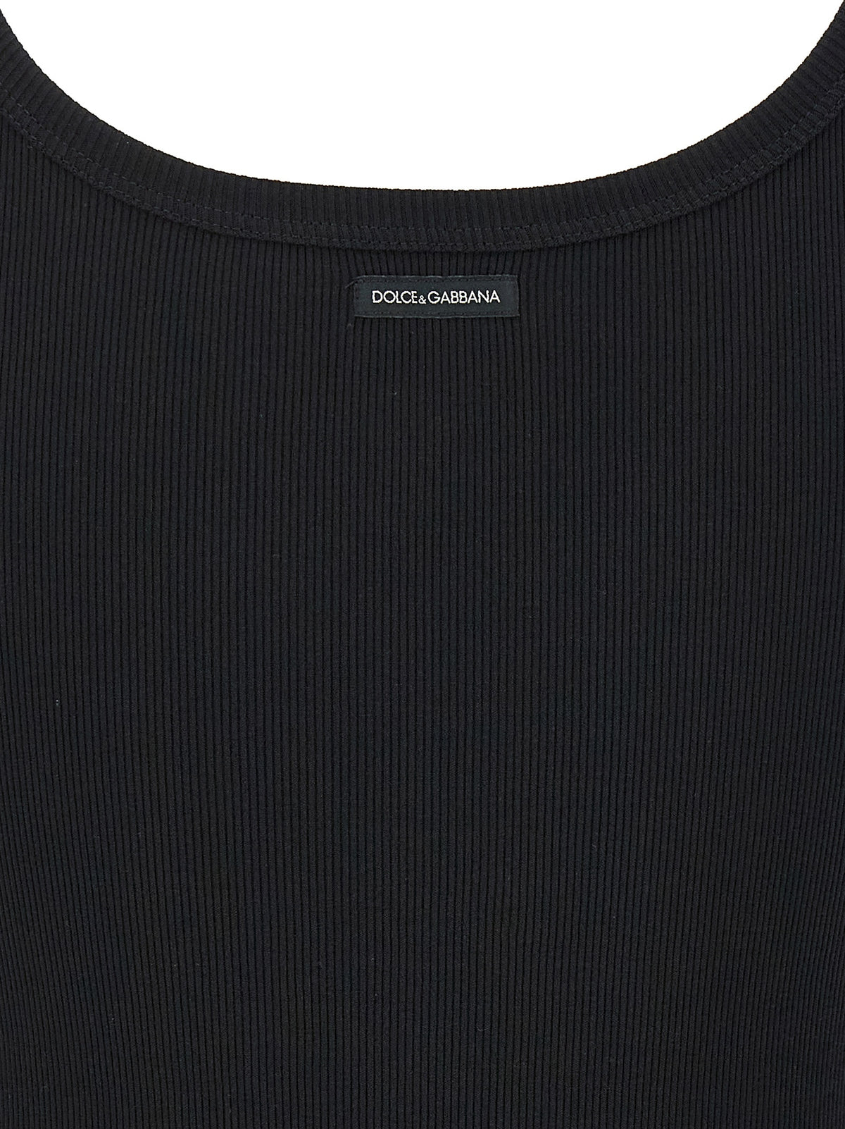 Débardeurs Dolce & Gabbana en coton noir