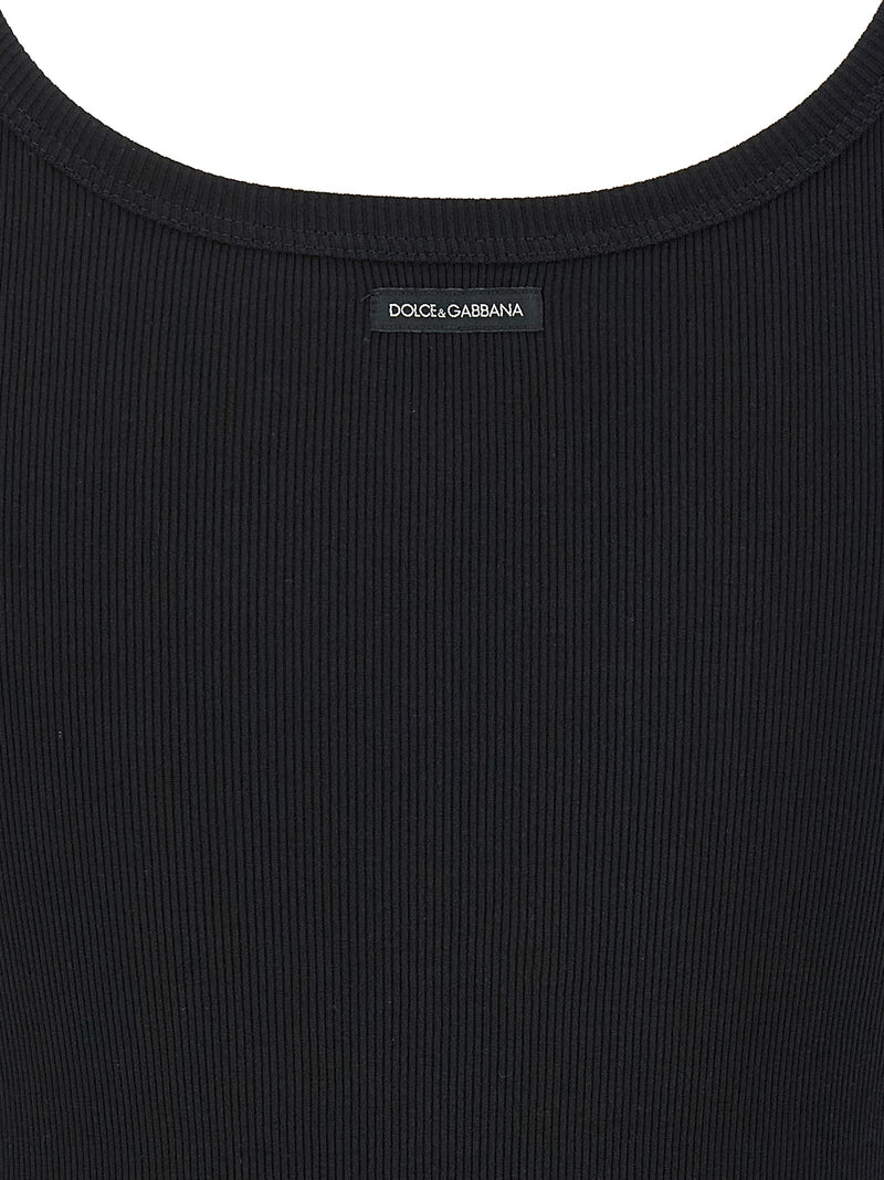 Débardeurs Dolce & Gabbana en coton noir