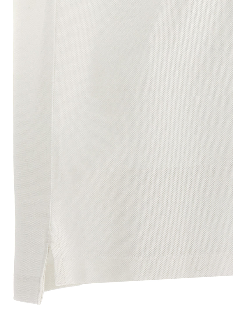 Polo Shirt Burberry Eddie en Coton Blanc