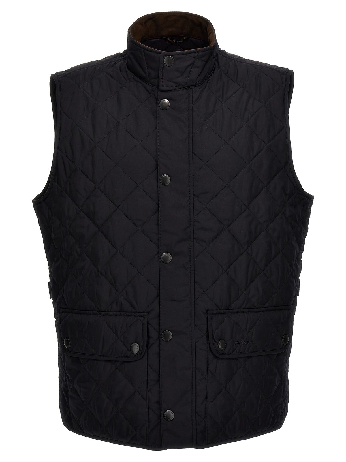 Barbour Gilet sans manches en polyester bleu