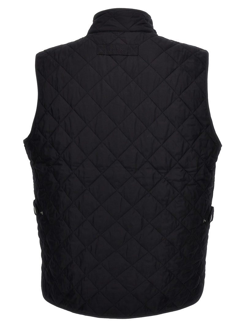 Barbour Gilet sans manches en polyester bleu