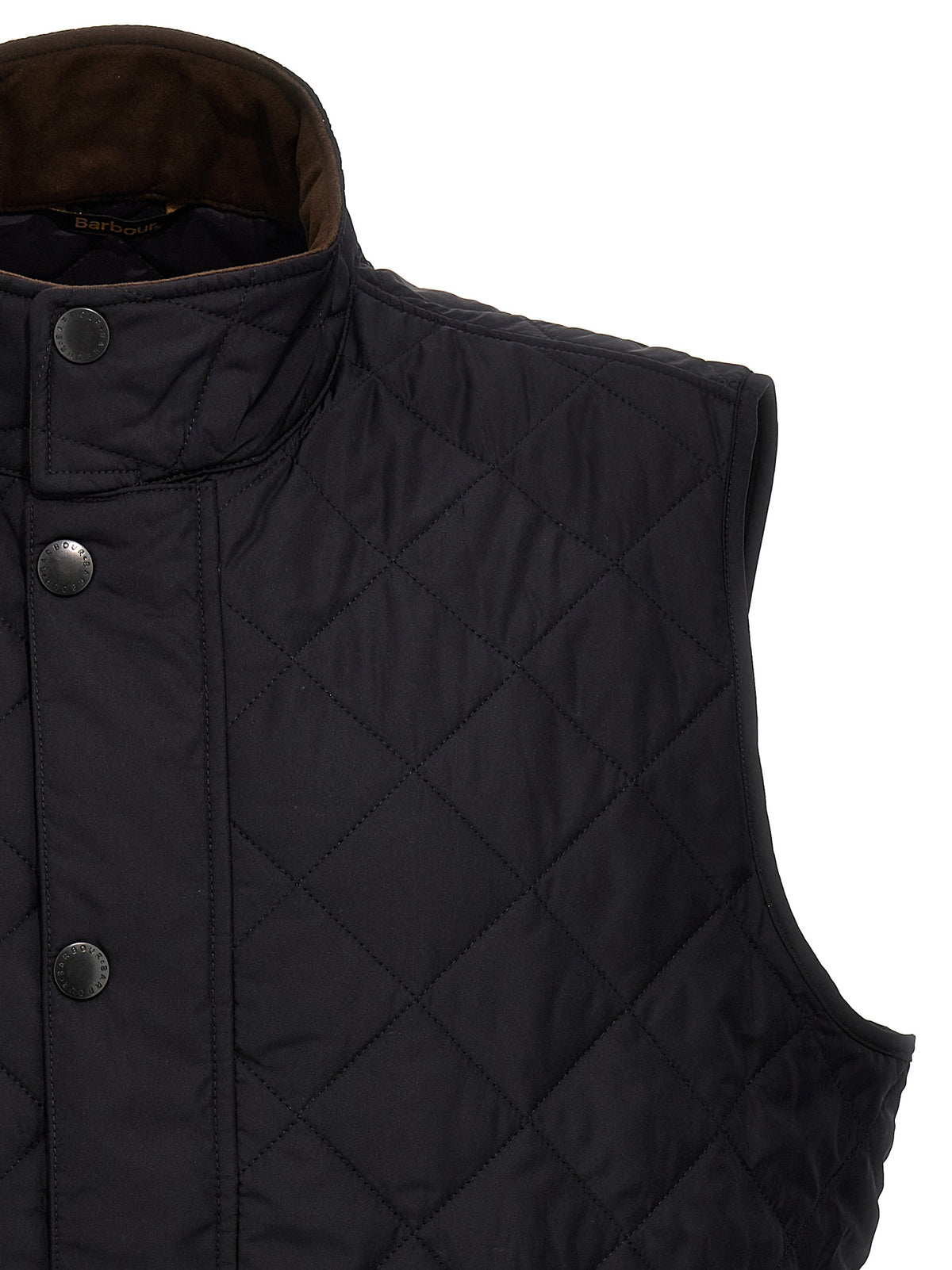 Barbour Gilet sans manches en polyester bleu