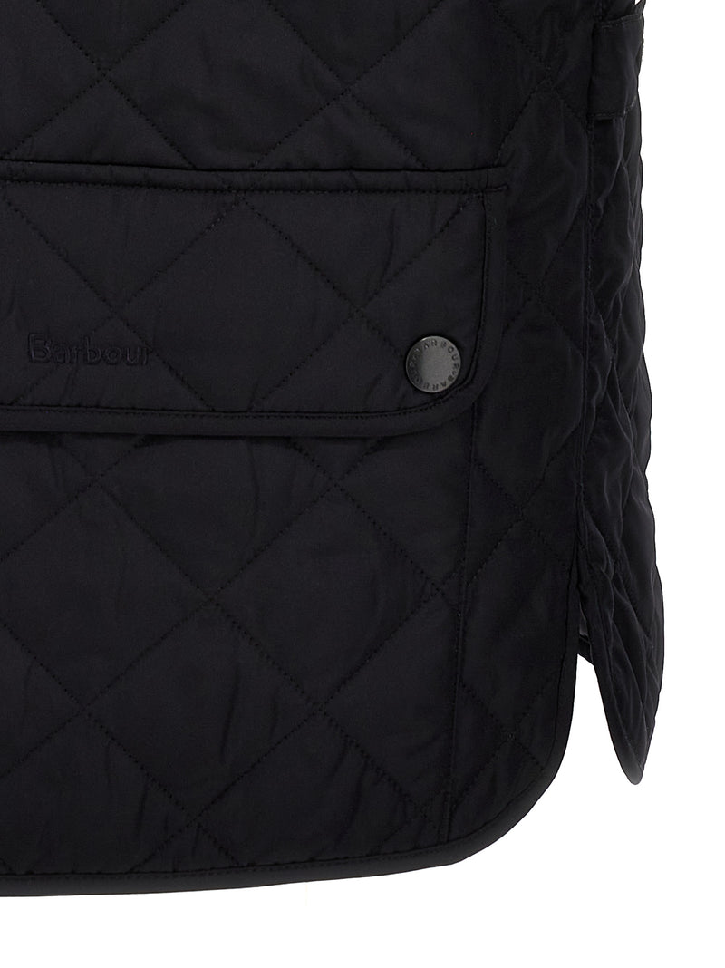 Barbour Gilet sans manches en polyester bleu