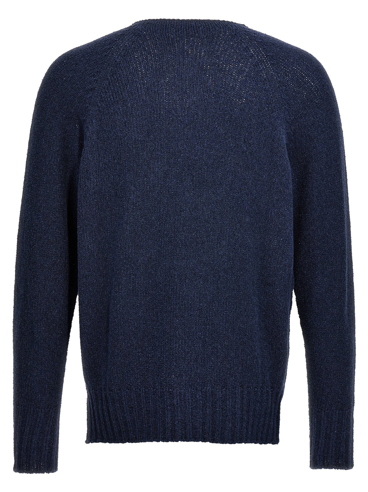 MA'RY'YA Blue Cotton Cardigan