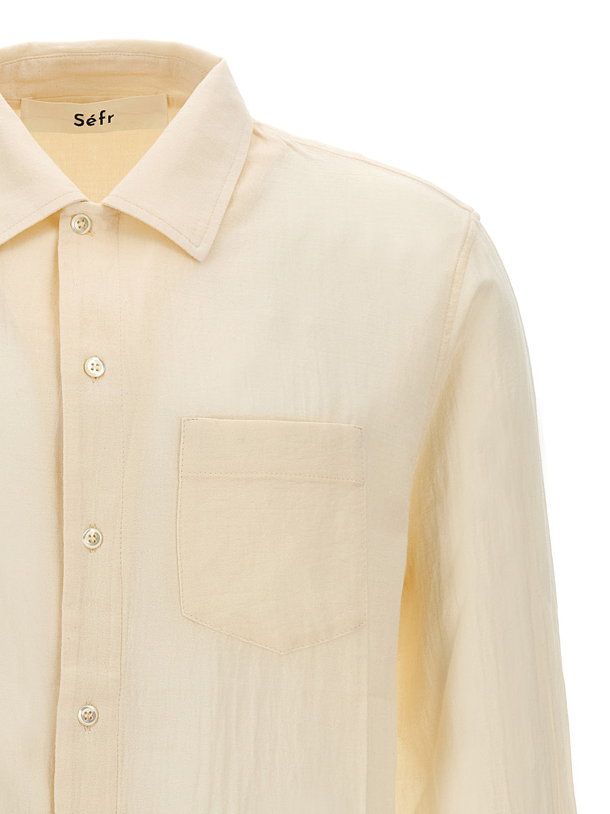 Chemisier blanc en coton SÉFR