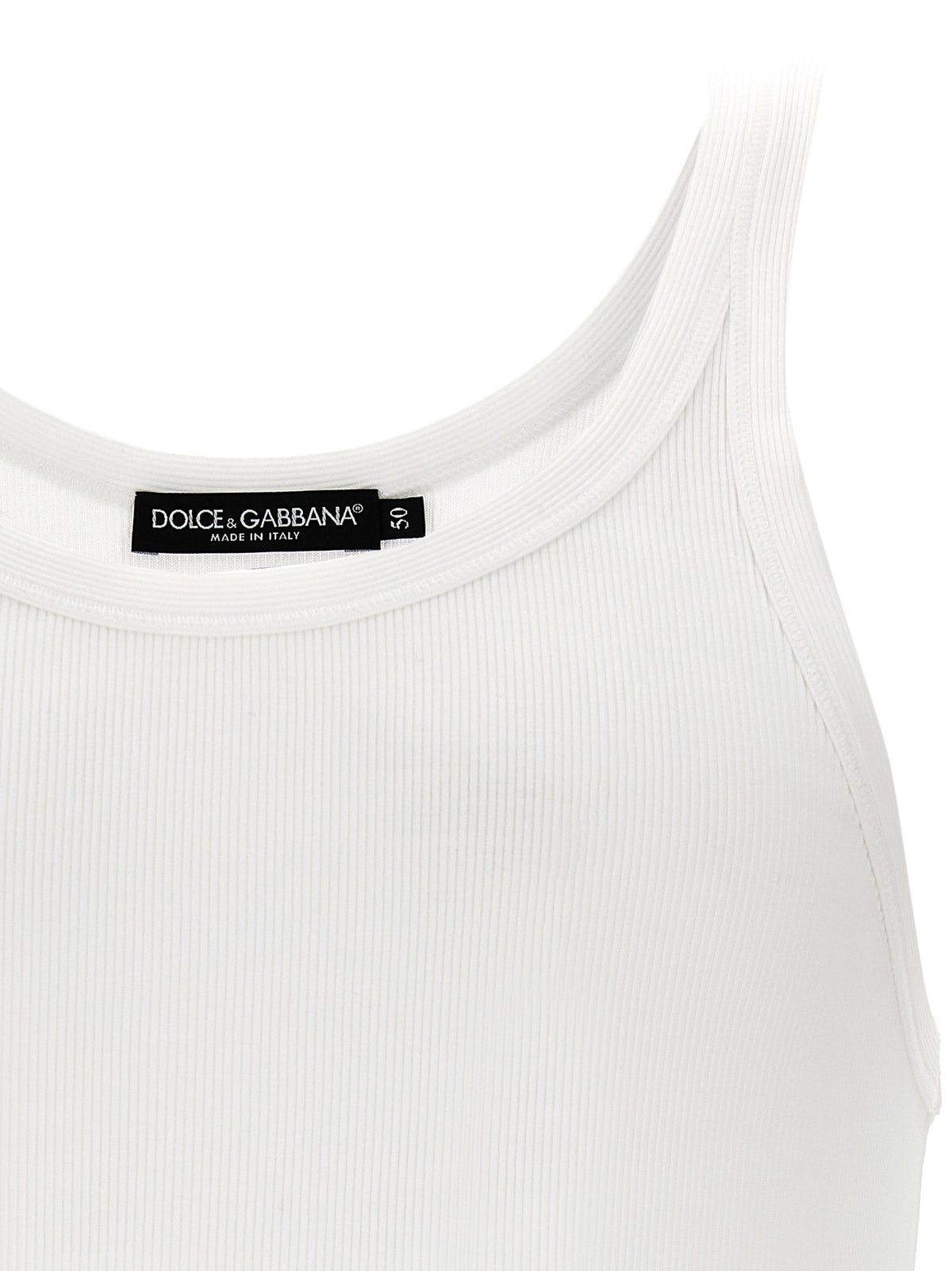 Débardeurs Dolce & Gabbana en Coton Blanc