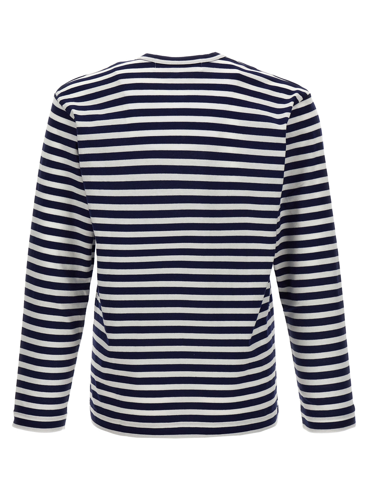T-shirt à manches longues en coton bleu Comme Des Garçons Play