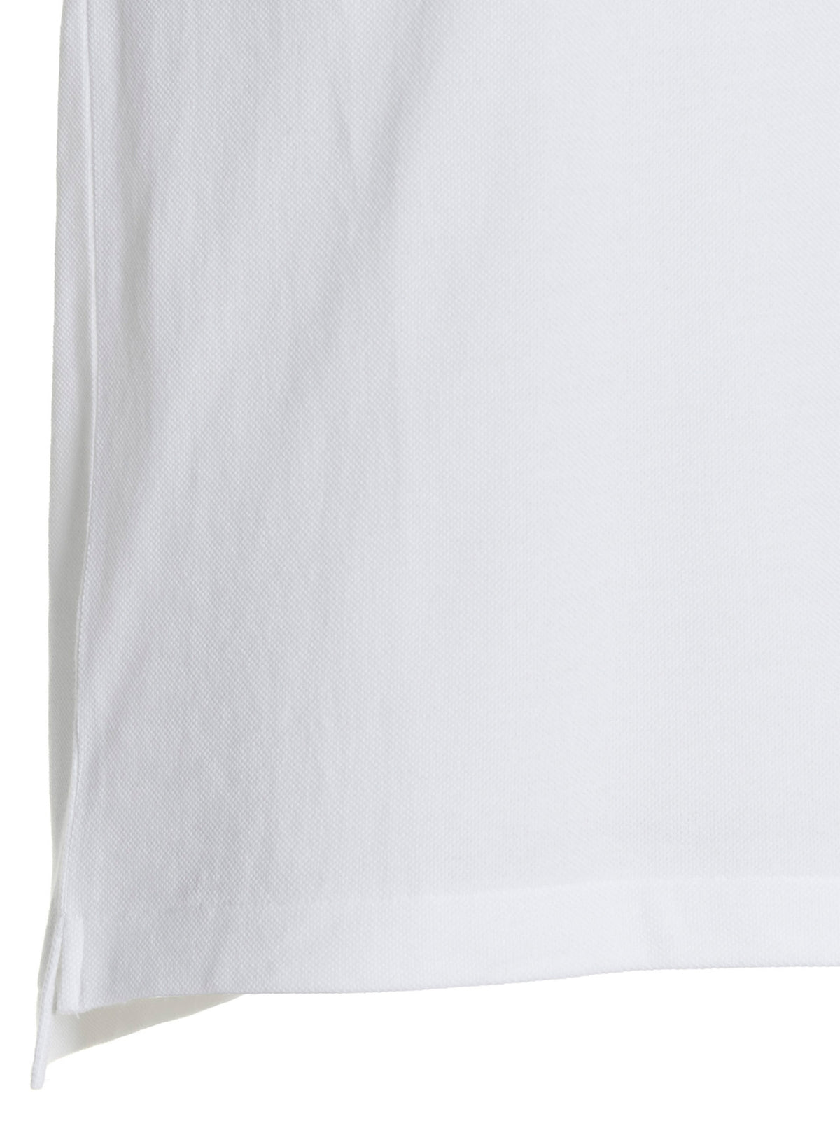 Comme Des Garçons Play White Cotton Polo Shirt - Stylish & Comfortable