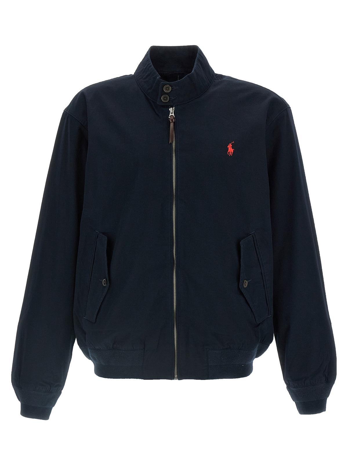 Blouson aviateur en coton bleu Polo Ralph Lauren