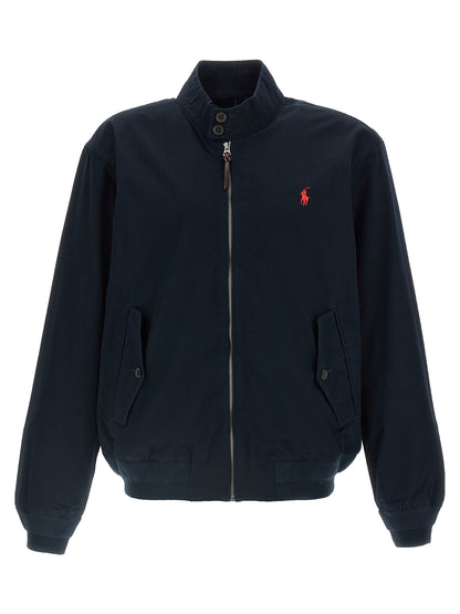 Polo Ralph Lauren Blue Cotton Bomber