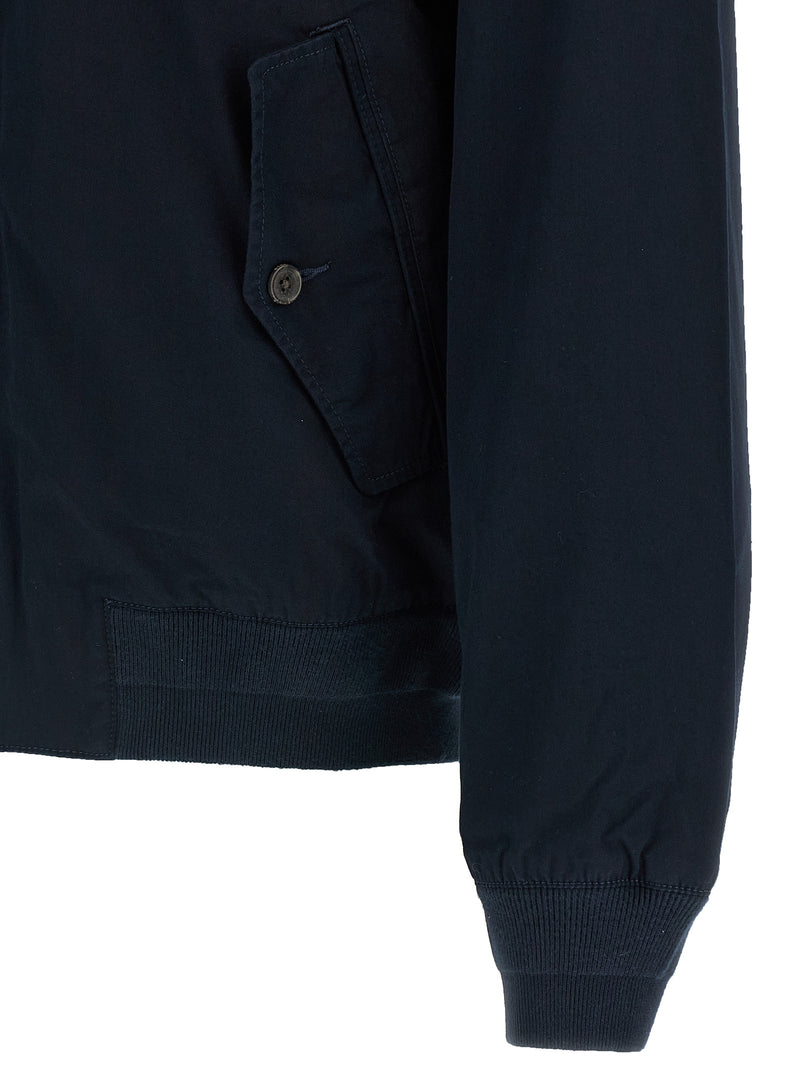 Blouson aviateur en coton bleu Polo Ralph Lauren